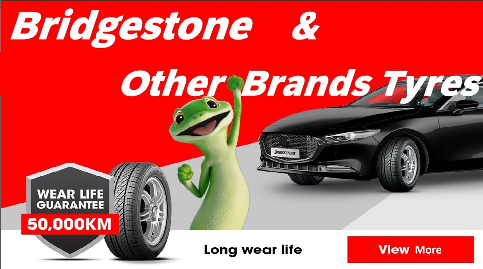 4th Tyre FREE on Bridgestone Potenza tyres.